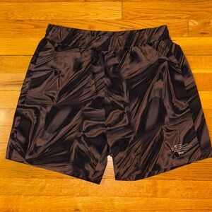 ASOS Black and Brown Patterned Shorts